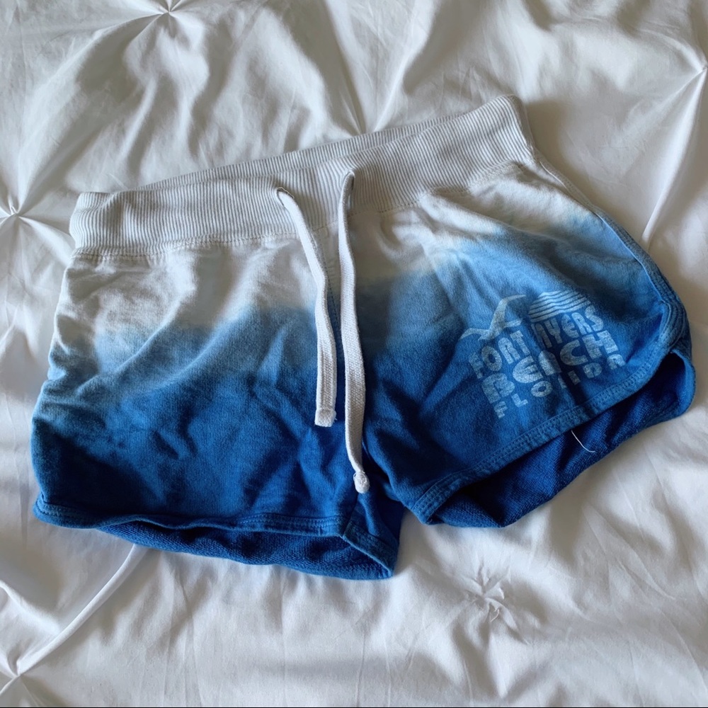 tie dye shorts
